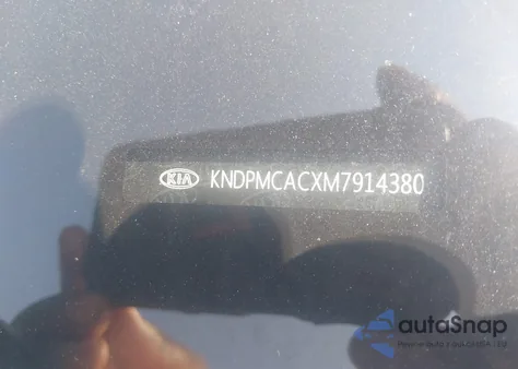 2021 Kia Sportage Lx из США, поврежденный, VIN KNDPMCACXM7914380